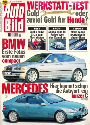 Deckblatt Auto Bild (02/1999)